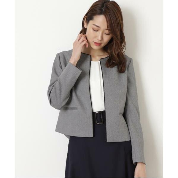 Natural Beauty Basic ナチュラルビューティーベーシック 洗える シャークノーカラージャケット タカシマヤファッションスクエア 通販 Paypayモール