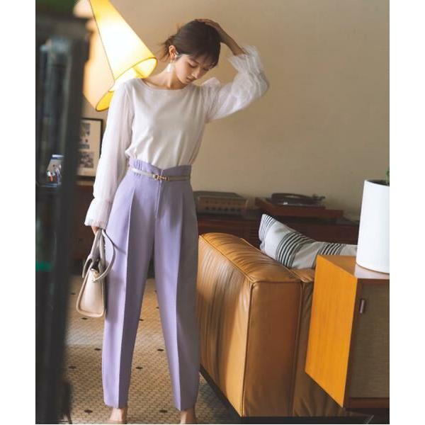 Proportion Body Dressing プロポーションボディドレッシング セットアップ対応 ベルト付ハイウエストテーパードパンツ タカシマヤファッションスクエア 通販 Paypayモール
