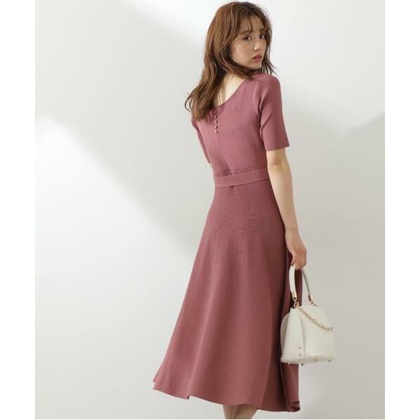 Proportion Body Dressing プロポーションボディドレッシング 美人百花 6月号掲載 バックボタンクラシカルニットワンピース タカシマヤファッションスクエア 通販 Paypayモール