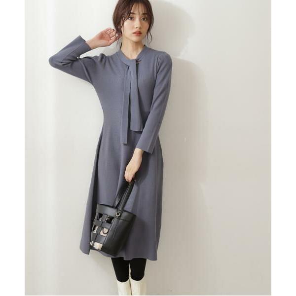 Proportion Body Dressing プロポーションボディドレッシング 2wayボウタイニットフレアワンピース タカシマヤファッションスクエア 通販 Paypayモール