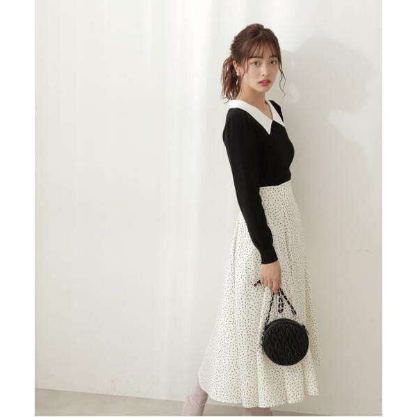 Proportion Body Dressing プロポーションボディドレッシング ドットスカートニットワンピース タカシマヤファッションスクエア 通販 Yahoo ショッピング