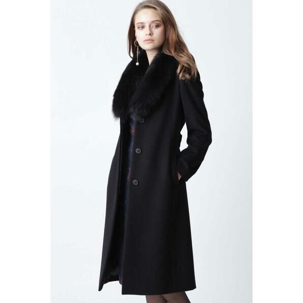 Pinky Dianne ピンキーアンドダイアン カシミヤ混foxファーコート タカシマヤファッションスクエア 通販 Paypayモール