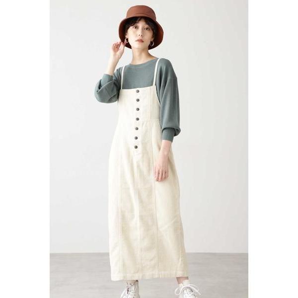 N Natural Beauty Basic エヌ ナチュラルビューティーベーシック コーデュロイサロペットワンピース タカシマヤファッションスクエア 通販 Paypayモール