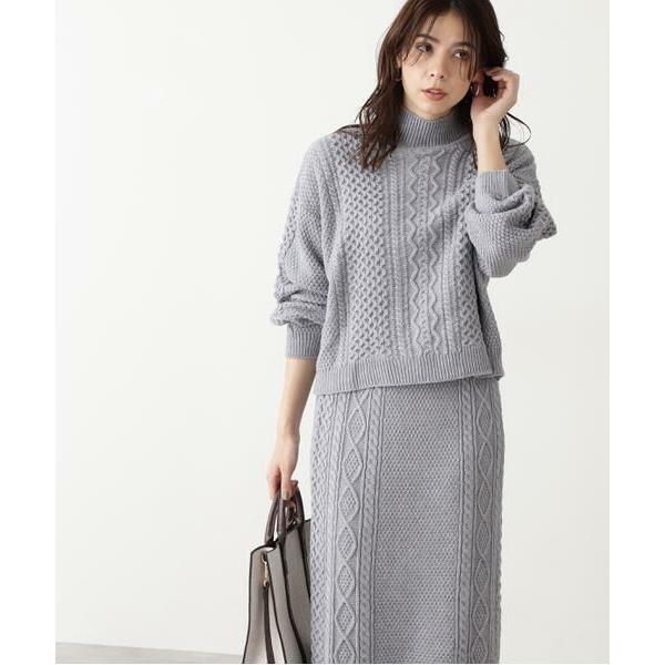 N Natural Beauty Basic エヌ ナチュラルビューティーベーシック ケーブルニットセットアップ タカシマヤファッションスクエア 通販 Paypayモール