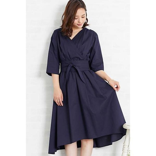 N Natural Beauty Basic エヌ ナチュラルビューティーベーシック イレギュラーヘムカシュクールワンピース タカシマヤファッションスクエア 通販 Paypayモール