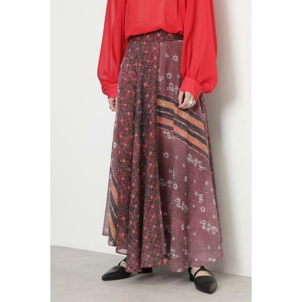 安い 順 ローズ バッド キルトプリントスカート Ptyvh Rose Bud 新年特販 Ventures Com My