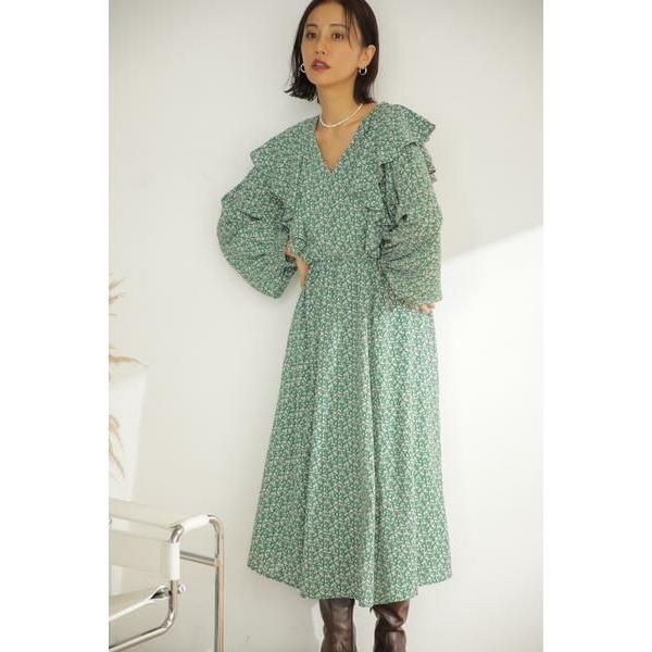 Rose Bud ローズ バッド Vネックフリルワンピース タカシマヤファッションスクエア 通販 Yahoo ショッピング