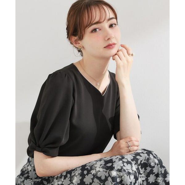 Couture Brooch（クチュール ブローチ） 【洗える】袖リボンデザイン 