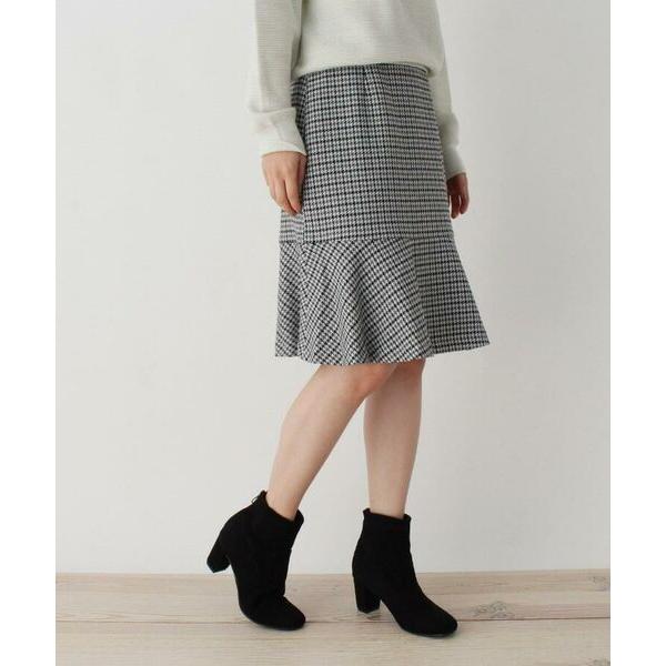 Index インデックス ガンクラブチェックペプラムスカート タカシマヤファッションスクエア 通販 Paypayモール