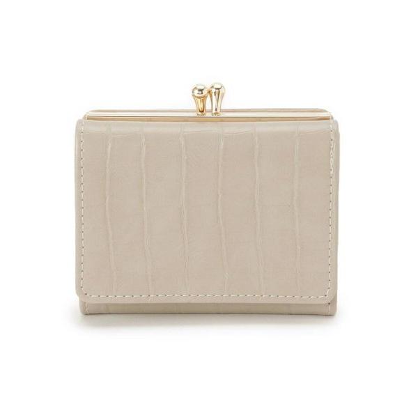 Opaque Clip オペーク ドット クリップ 二つ折りクロコ調がま口財布 タカシマヤファッションスクエア 通販 Paypayモール