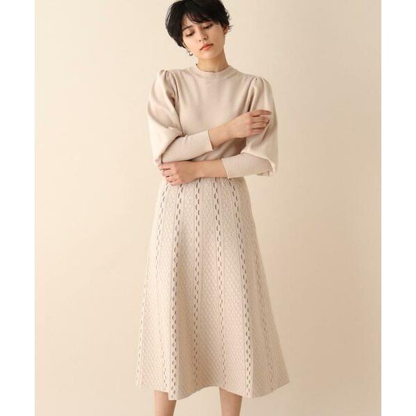 Opaque Clip オペーク ドット クリップ 配色ジャカードニットワンピース n タカシマヤファッションスクエア 通販 Yahoo ショッピング