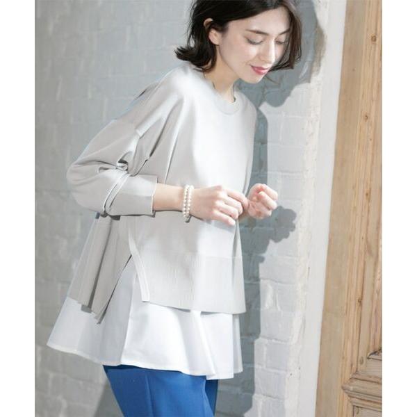 かぐれ カラーネップアルパカニットキャミソール / アルパカウール