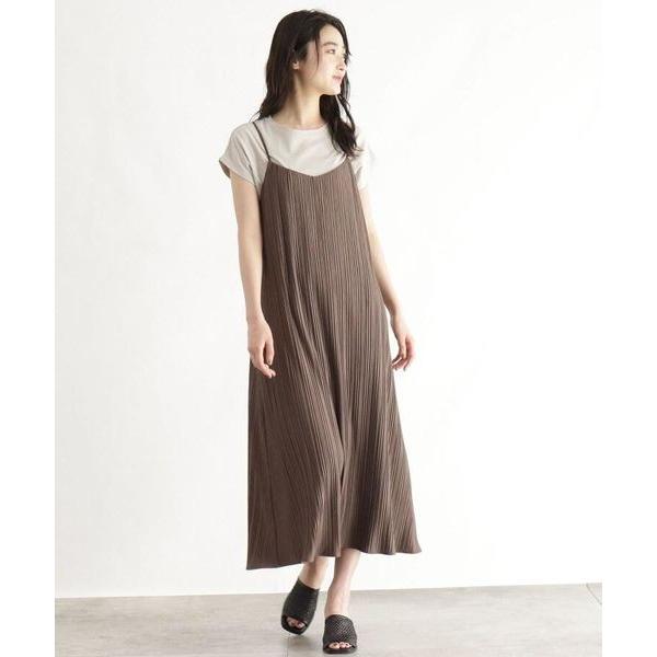 Ozoc オゾック 洗える プリーツキャミワンピース タカシマヤファッションスクエア 通販 Paypayモール