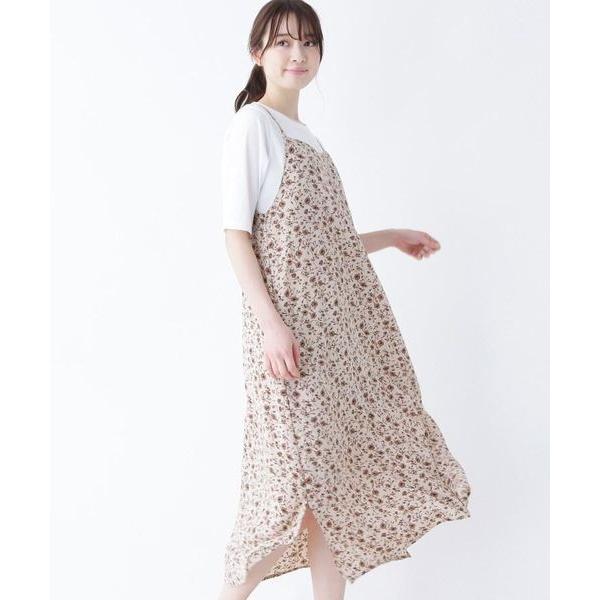 Shoo La Rue シューラルー M L 2点セット 小花柄キャミソールワンピース インナーtシャツ タカシマヤファッションスクエア 通販 Paypayモール