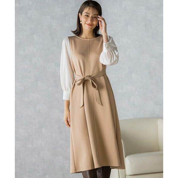 Ketty ケティ 異素材ドッキングワンピース 手洗い可能 タカシマヤファッションスクエア 通販 Yahoo ショッピング