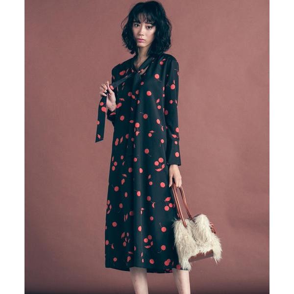 Droite Lautreamont ドロワットロートレアモン チェリードットアンティークプリントワンピース タカシマヤファッションスクエア 通販 Paypayモール