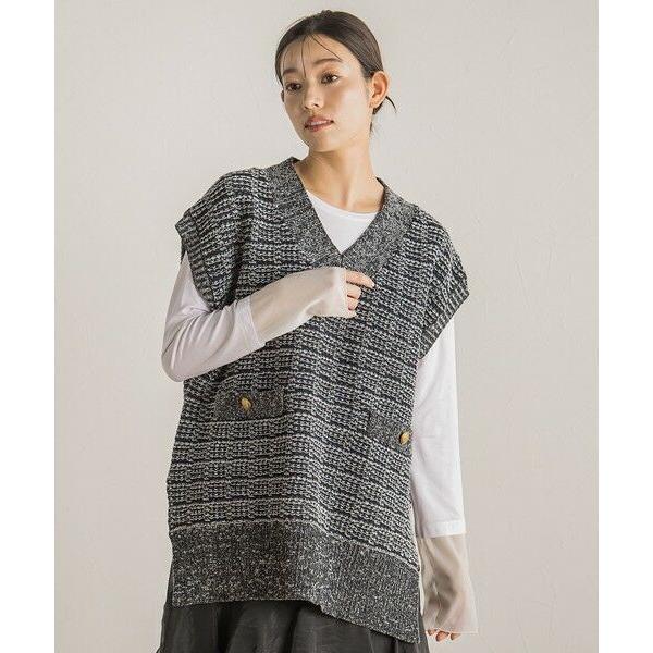 Droite lautreamont / ドロワットロートレアモン JQニットベスト Droite lautreamont / ドロワットロートレアモン JQニットベスト