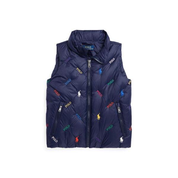 ラルフローレン ベビー キッズ 2~3歳向け リバーシブルダウンベスト- 