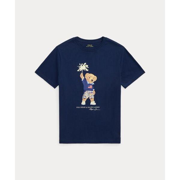 ラルフローレン ポロベア Tシャツ ヘザーブルー 140センチ　新品 ラルフローレン ポロベア Tシャツ ヘザーブルー 140センチ 新品