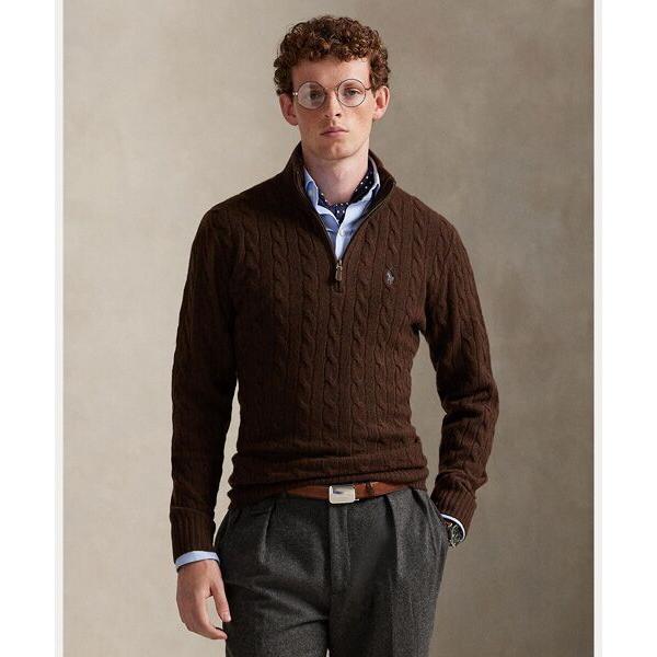 【美品】POLO RALPH LAUREN ラルフローレン カシミヤ ケーブル POLO RALPH LAUREN/ポロラルフローレン】ケーブルニットウールカシミヤ