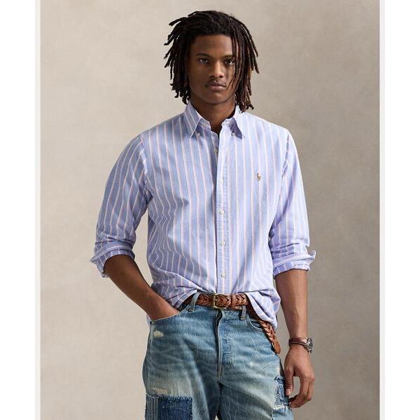 POLO RALPH LAUREN / ポロ ラルフ ローレン クラシック フィット ストライプド オックスフォード シャツ