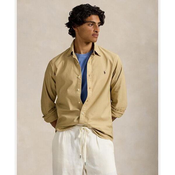 最終価格　ポロラルフローレン 長袖シャツ メンズ クラシックフィット ガーメント クラシック フィット ガーメントダイド オックスフォード シャツ