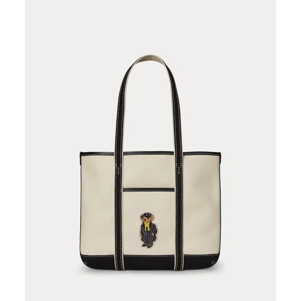 希少【未使用に近い】ラルフローレン＊ブラック×ホワイトベージュ　ストラップバック ロゴストラップレザークロスボディ Ralph Lauren (Ralph Lauren