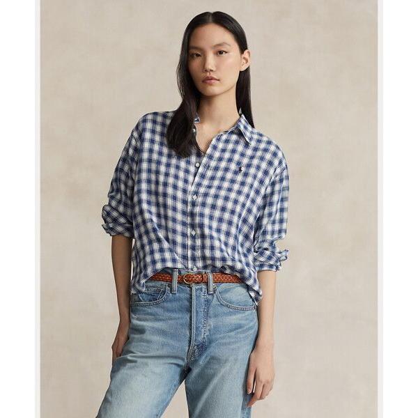 POLO RALPH LAUREN / ポロ ラルフ ローレン ストライプド リネン 