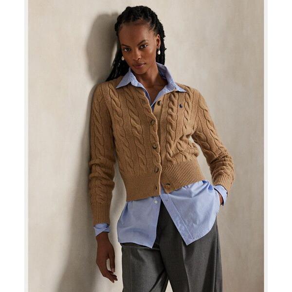 Polo Ralph Lauren ケーブルニットカーディガン M カシミヤ POLO RALPH LAUREN（ポロ・ラルフローレン） POLO RALPH LAUREN / ポロ