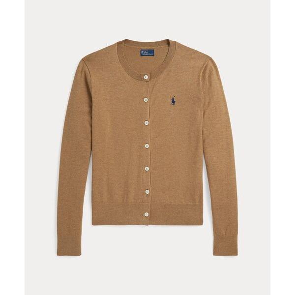 POLO RALPH LAUREN / ポロ ラルフ ローレン コットン クルーネック カーディガン