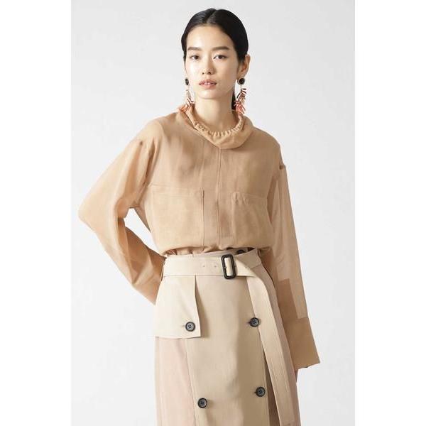 ADORE / アドーア メランジキュプラブラウス