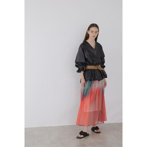 ADORE / アドーア スマッジプリントスカート : 00001004795312120404  