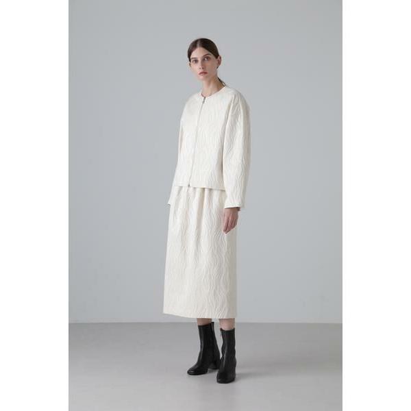 ADORE（アドーア） ウェービーフローティングジャガードスカート