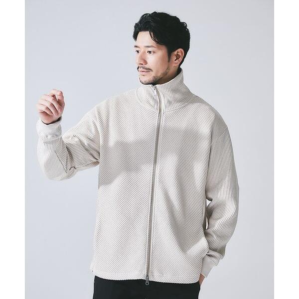 アバハウス（ABAHOUSE）/【バイアスカット 】ドライバーズニット / ブルゾン ABAHOUSE（アバハウス） 【バイアスカット 】ドライバーズニット