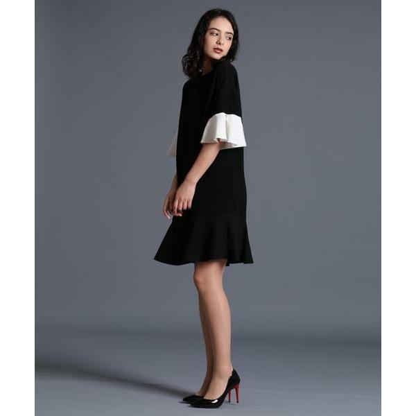 Ef De L エフデ エルサイズ 大きいサイズ フリルスリーブワンピース M Maglie Le Cassetto タカシマヤファッションスクエア 通販 Paypayモール