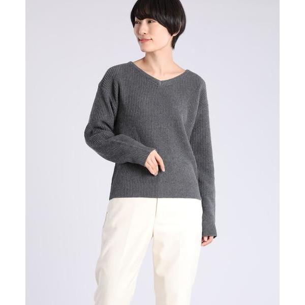 Ef De L エフデ エルサイズ 大きいサイズ Vネックニット タカシマヤファッションスクエア 通販 Paypayモール