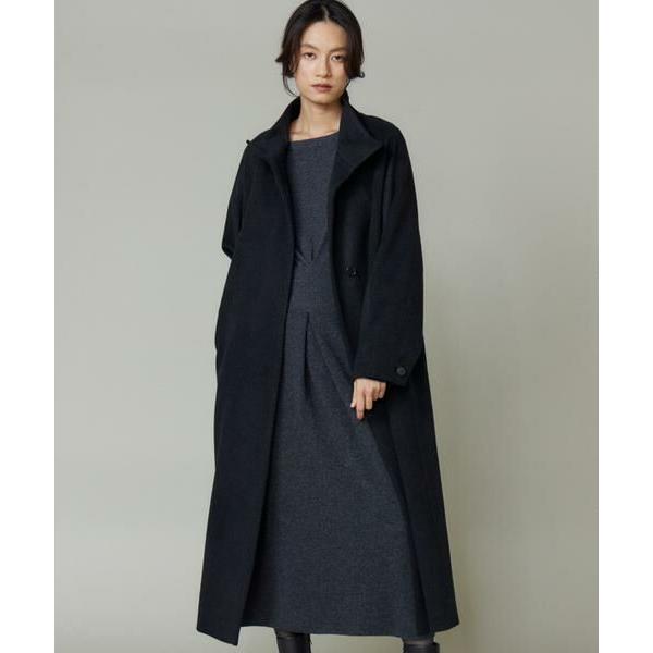 極美品✨️ INEDイネド コート カシミヤ ガウンコート 黒 Ｌ 黒コート 極美品✨️ INEDイネド コート カシミヤ ガウンコート 黒 L 黒コート