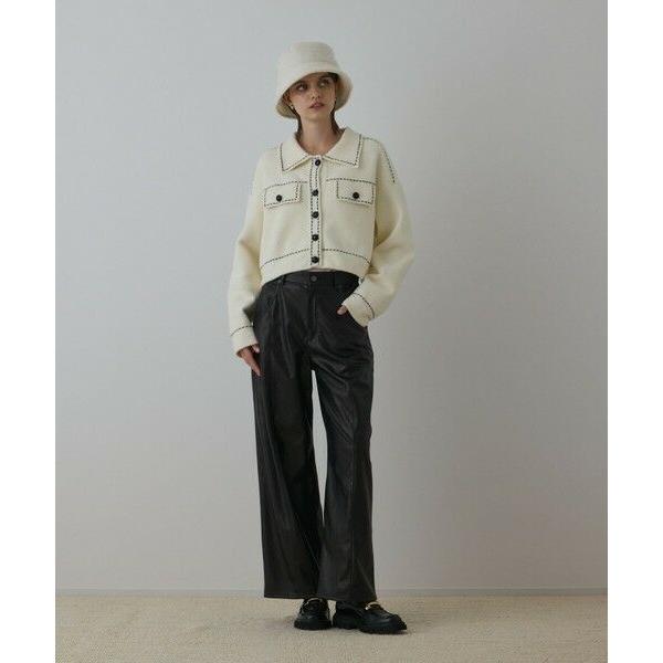 GRACE CONTINENTAL / グレースコンチネンタル ステッチニット