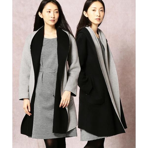 Comme Ca コムサ カシミヤ ウールリバーシブル2ｗａｙガウンコート タカシマヤファッションスクエア 通販 Paypayモール