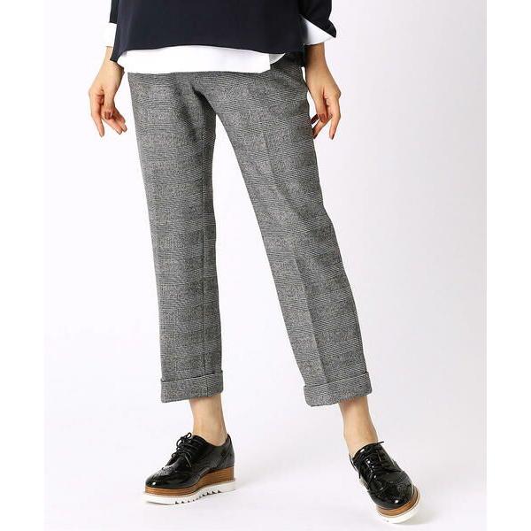 Comme Ca Blanc D Oeuf コムサブロンドオフ マタニティ グレンチェック柄 クロップドパンツ タカシマヤファッションスクエア 通販 Paypayモール
