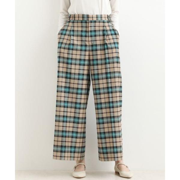 Nimes ニーム マニッシュタータン2タックワイドパンツ タカシマヤファッションスクエア 通販 Paypayモール