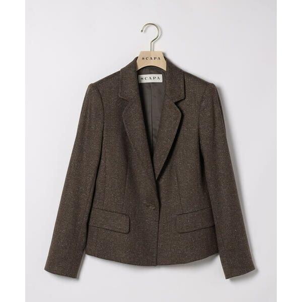 SCAPA / スキャパ ネップツイードジャケット : タカシマヤファッション 