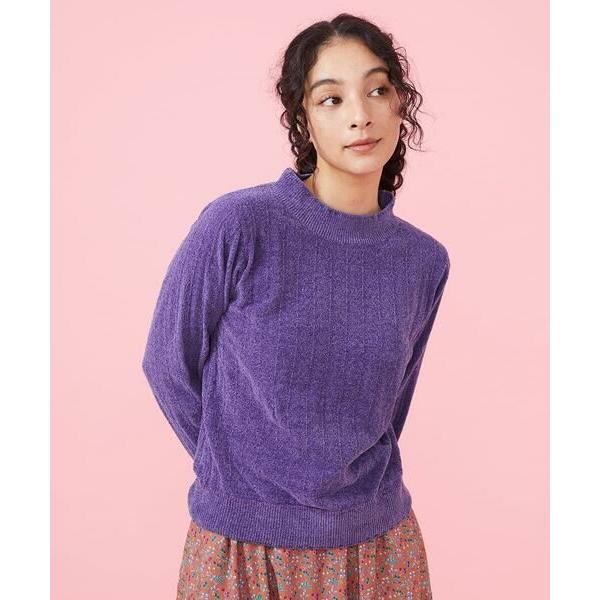 Jocomomola（ホコモモラ） Mini CHENILLE ニットプルオーバー