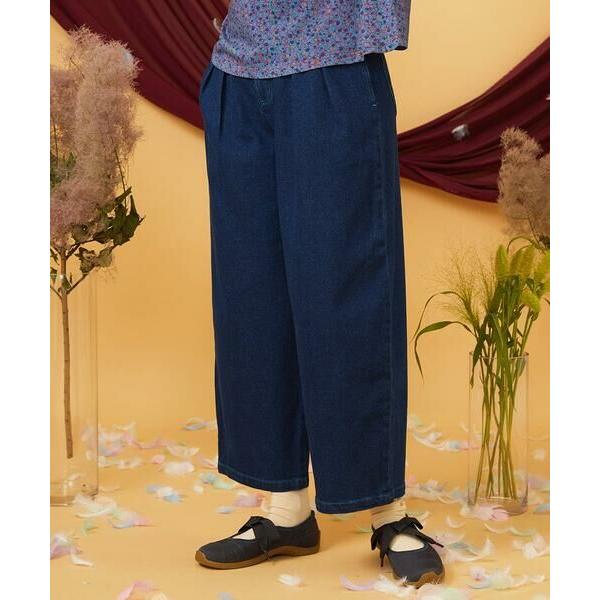 Jocomomola（ホコモモラ） デニムカーブシルエットパンツ : タカシマヤ 