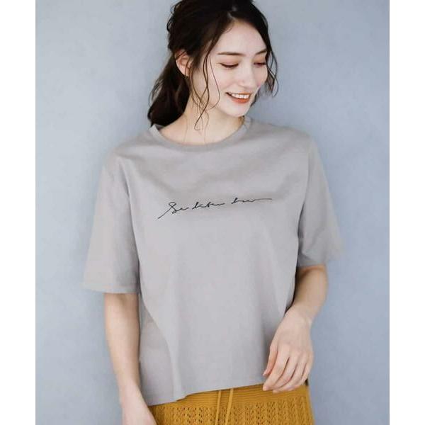 Mk Michel Klein エムケーミッシェルクラン 洗濯機で洗える 発泡ロゴtシャツ タカシマヤファッションスクエア 通販 Paypayモール