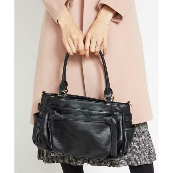 Mk Michel Klein Bag エムケーミッシェルクランバッグ フェイクレザーベルトデザイントートバッグ タカシマヤファッションスクエア 通販 Paypayモール