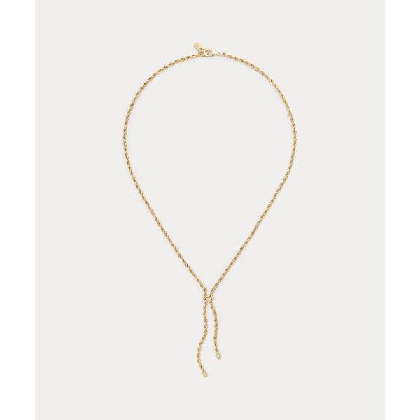 LAUREN RALPH LAUREN / ローレン ラルフ ローレン ゴールドプレーテッド ラリアット ネックレス