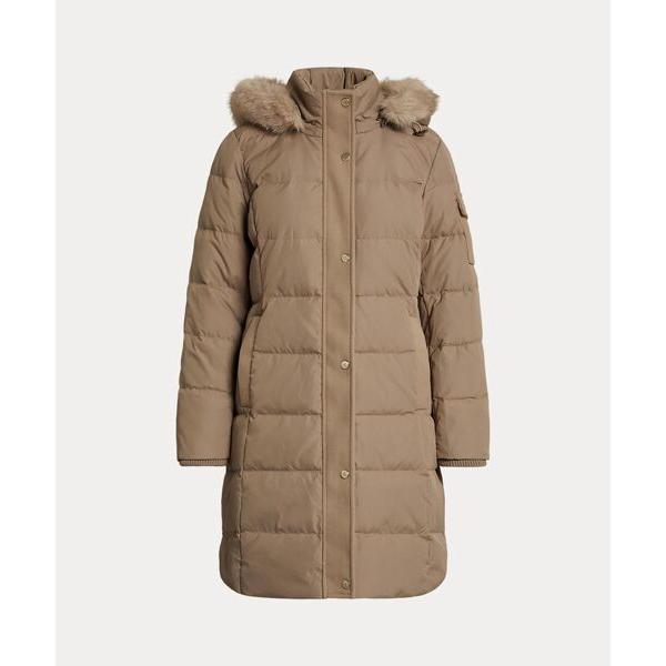 【極美品】✨ローレンラルフローレン　ロングダウンコートブラウンM 極美品】✨ローレンラルフローレン ロングダウンコートブラウンM