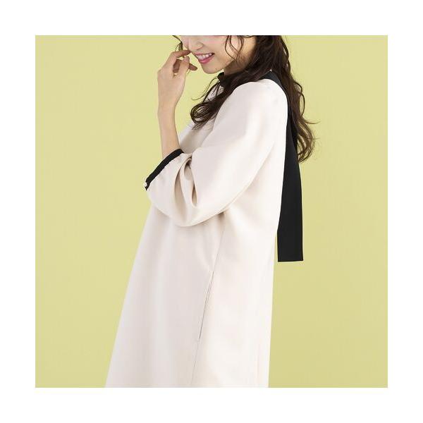 Rose Tiara ローズティアラ バックボウタイ配色ワンピース タカシマヤファッションスクエア 通販 Paypayモール