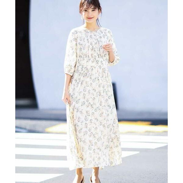 A V V アー ヴェ ヴェ ウエスト切替ミモザプリントワンピース タカシマヤファッションスクエア 通販 Paypayモール